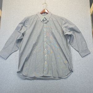 Benchmark Personal Clothiers Gray Button Down Shirt Men’s (See Measurements